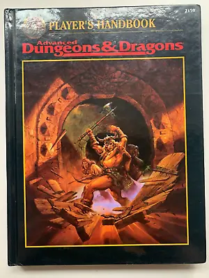 Advanced Dungeons & Dragons Player's Handbook Hardback 2nd Edition AD&D TSR 2159 • $44.20