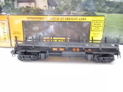 Mth Trains 30-7960 Maine Central Operating Flat Car W/logs - 0/027- Boxed-hb9 • $38.95