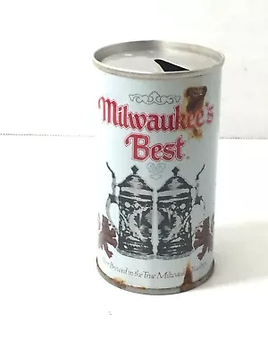 Vintage Milwaukee's Best Steel Pull Tab Beer Can Wisconsin 12 Oz • $12.99