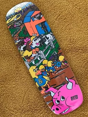 Vintage Cease And Desist Mike Vallely  Barnyard  C & D Skateboard Deck Nos Rare • $270