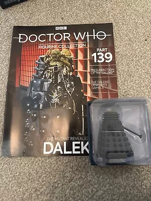 Eaglemoss Doctor Who Figurine - #139: MUTANT REVEAL DALEK - (resurrection Of...) • £19.99