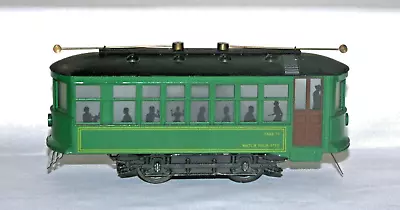 Bowser O Gauge Brill Trolley 3 Rail ~ Green • $59.99