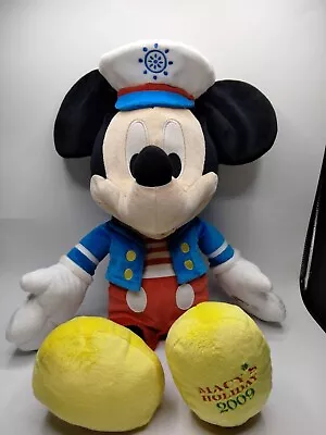 Macys Disney 20  Talking Mickey Mouse Plush Sailor 2009 Holiday Edition  • $16