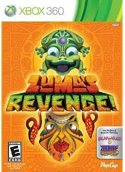 Zuma's Revenge (Microsoft Xbox 360 Game+Case Ships Free+Tracking • $13.02