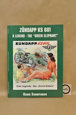 History Of Zundapp KS601 The Green Elephant Side Car Racing Book By Scharfenberg • $24.50