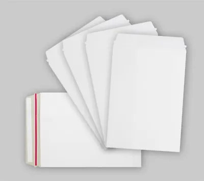 White All Board Envelopes All Sizes Cardboard Strong Mailer - C3 C4 C5 DL Square • £150.19