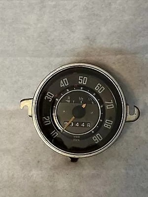 $50 • Buy Vintage VW Volkswagen Bug Beetle Ghia Speedometer Fuel Odometer Gauge BBC