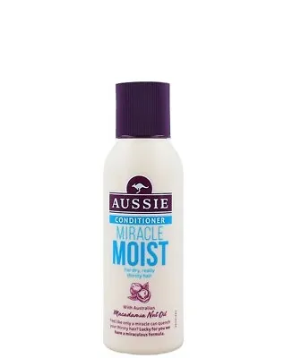 £4.39 • Buy Aussie  Conditioner Miracle Moist With Macadamia Nut Oil 90ml