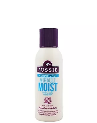 £4.39 • Buy Aussie  Conditioner Miracle Moist With Macadamia Nut Oil 90ml