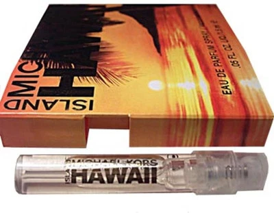 $8 • Buy Island Michael Kors Hawaii .05 Oz / 1.5 Ml Eau De Parfum Spray Vial On Card 