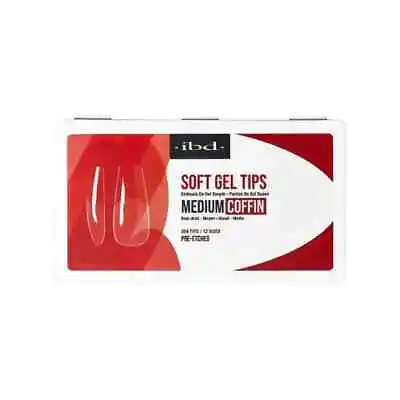 Ibd Soft Gel Tips Box - Coffin Long (504pcs 12 Sizes) • $19.99