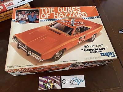 Model Kit MPC 1981 Dukes Of Hazzard General Lee Dodge Charger Vintage Car 1/16 • $21