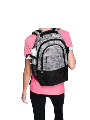 New Victoria's Secret PINK Collegiate Backpack Travel Laptop Book Bag Tote Rare • $99.99