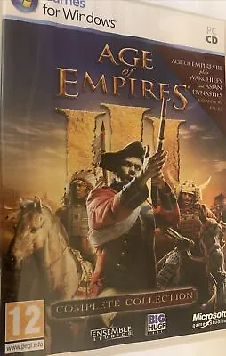 Age Of Empires 3 - III - PC -  Real Time Strategy FREE PRIORITY POST 4 Discs • $21.25