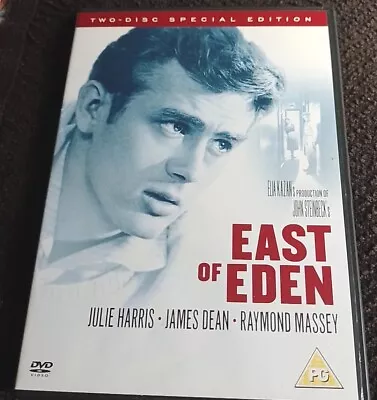 East Of Eden (2 Disc) [DVD] [1955] James Dean PQVG The Cheap Fast Free Post • £3.49