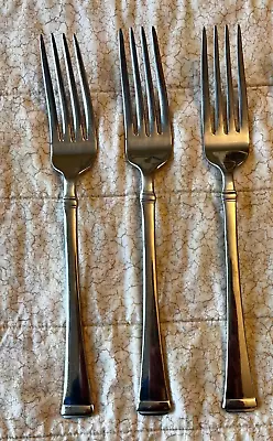 3 Mikasa Harmony 18/10 Stainless Steel Dinner Forks (Set Of Three) Replacement • $6.99