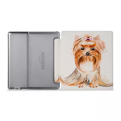 $19.99 • Buy Dog Flip Case Cover For Amazon Kindle Oasis 7 Inch 2022