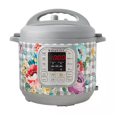 $89 • Buy The Pioneer Woman Sweet Romance 6-Quart Instant Pot Duo Pressure Cooker