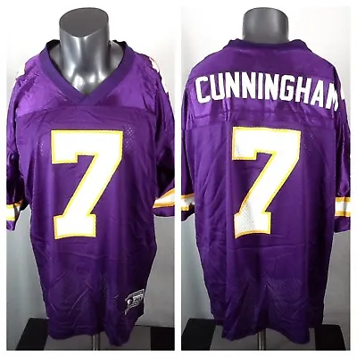 Vintage Minnesota Vikings Randall Cunningham #7 (L/XL) Starter Football Jersey • $40