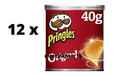 £11.99 • Buy Pringles Original Crisps - 40g - Pack Of 12