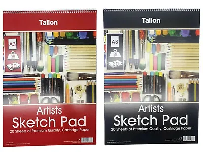 £5.49 • Buy A3 Sketch Pad Book White Paper Artist Sketching Drawing Doodling Art Craft 