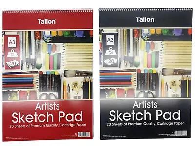 £5.49 • Buy A3 Sketch Pad Book White Paper Artist Sketching Drawing Doodling Art Craft 
