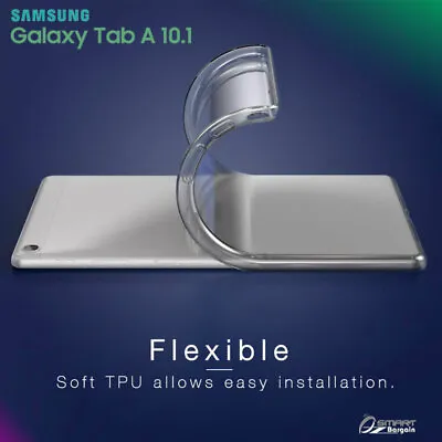 Clear Soft Gel TPU Jelly Case For Samsung Galaxy Tab A 10.1 / 8.0 / T510 / T290 • $7.99