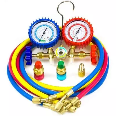 Ziss A/C Diagnostic Manifold Gauge Set For Refrigeration Charging Fits R12 R... • $73.77