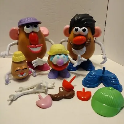 Lot Mr. & Mrs. Potato Head And Jr. Feet Hat Eyes Teeth Nose Arms Ear Tounge Ect. • $9.50