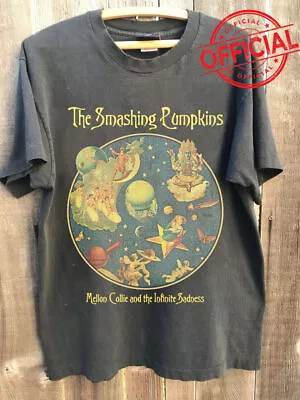 Vintage 1996 The Smashing Pumpkins Band Tour T-Shirt E832 • $18.99