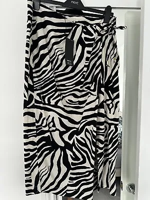 Frankie Bridge F And F Zebra Skirt BNWT 16  • £12