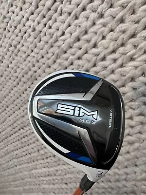 TaylorMade Sim Max Fairway 3 Wood 15° Graphite Design Tour AD DI-6x • $70