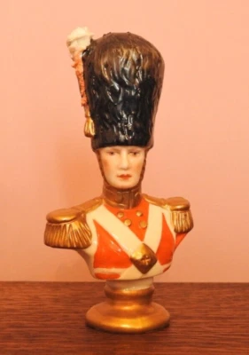 £20 • Buy Rudolf Kammer Porcelain Military Bust Napoleon Sergeant 1833 Soldier