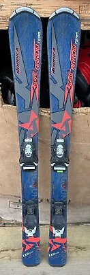 110 Cm Nordica Fire Arrow Skis With Rossignol Comp J Bindings (optional Boots) • $89.99