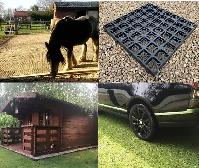 Stable Barn Field Shelter Base Gravel Drive Grass Grids Greenhouse Log Cabin Etc • £274.74