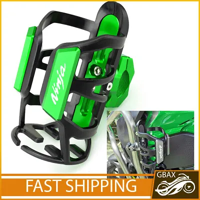 For KAWASAKI NINJA 400 650 300 Beverage Water Bottle Drink Cup Holder Bracket • $23.39