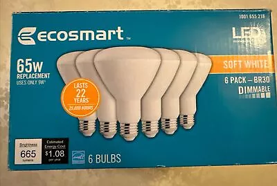 Eco-Smart 65W Dimmable LED Light Bulb • $19.99