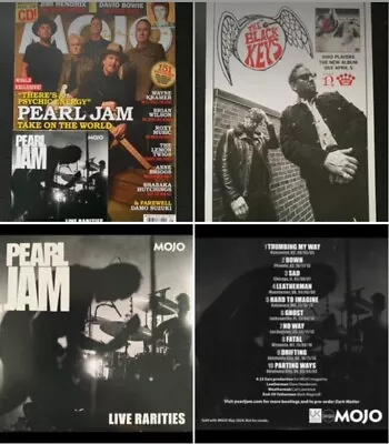 Pearl Jam - MOJO Magazine May 2024 - Live Rarities CD - Protective Sleeve - New • $35