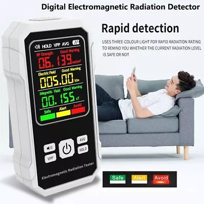Radiation Tester EMF Meter Electric Magnetic Field Frequency Tester • $42.11