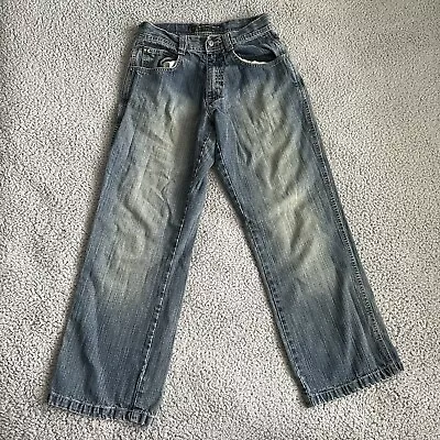 VTG Southpole Jeans Men 29x30 Medium Wash Blue Denim Baggy Skate Grunge 4180 Y2K • $45.87