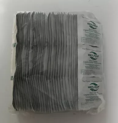 Wet Nap Moist Towelette 7.75  X 5  - Lot Of 100 • $24.95