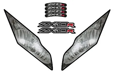 Kawasaki Headlight WSB Racing Graphics Track ZX10R ZX-10R 11-13 Sticker /241 • £17.88