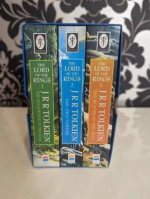 JRR Tolkien The Lord Of The Rings Box Set Harper Collins • £13.50
