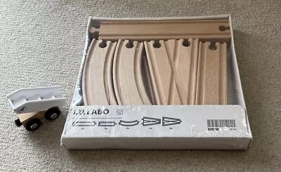 Ikea Lillabo Wooden Train Extra Track Pack • £4.30