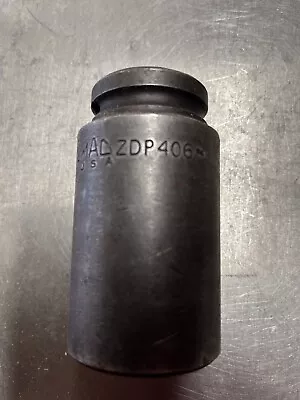 MAC Tools 3/4  Drive 1-1/4  Deep 6 Point Deep Impact Socket ZDP406  • $20