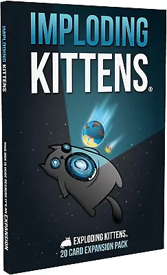 $37.99 • Buy Imploding Kittens: This Is The First Expansion Of Exploding Kittens Card Game