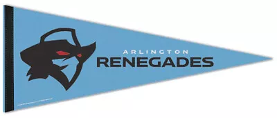 ARLINGTON RENEGADES Official UFL XFL Team Premium Felt Collectors PENNANT • $16.19