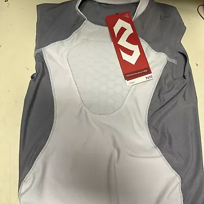 McDavid Hex Sternum Shirt With Chest Protection Pad Youth Medium • $20