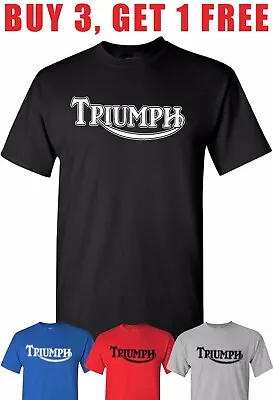 T-Shirt Motorcycle T Shirt Compatible With Triumph Tee  • $14.95