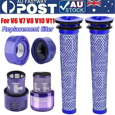 Washable Filter For Dyson V8 V7 V6 V10 V11 Absolute Animal Vacuum Cleaner Filter • $15.39